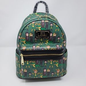 Loungefly Marvel Loki Variants Mini Backpack